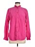 J.Crew 100% Cotton Pink Long Sleeve Button-Down Shirt Size 8 - photo 1