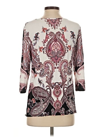 Chico's 3/4 Sleeve T-Shirt (view 2)