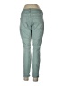 Universal Thread Color Block Green Jeans Size 10 - photo 2