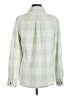 ZeroXposur Checkered-gingham Green Long Sleeve Blouse Size M - photo 2