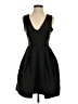 ERIN Erin Fetherston 100% Polyester Solid Black Cocktail Dress Size 0 - photo 1