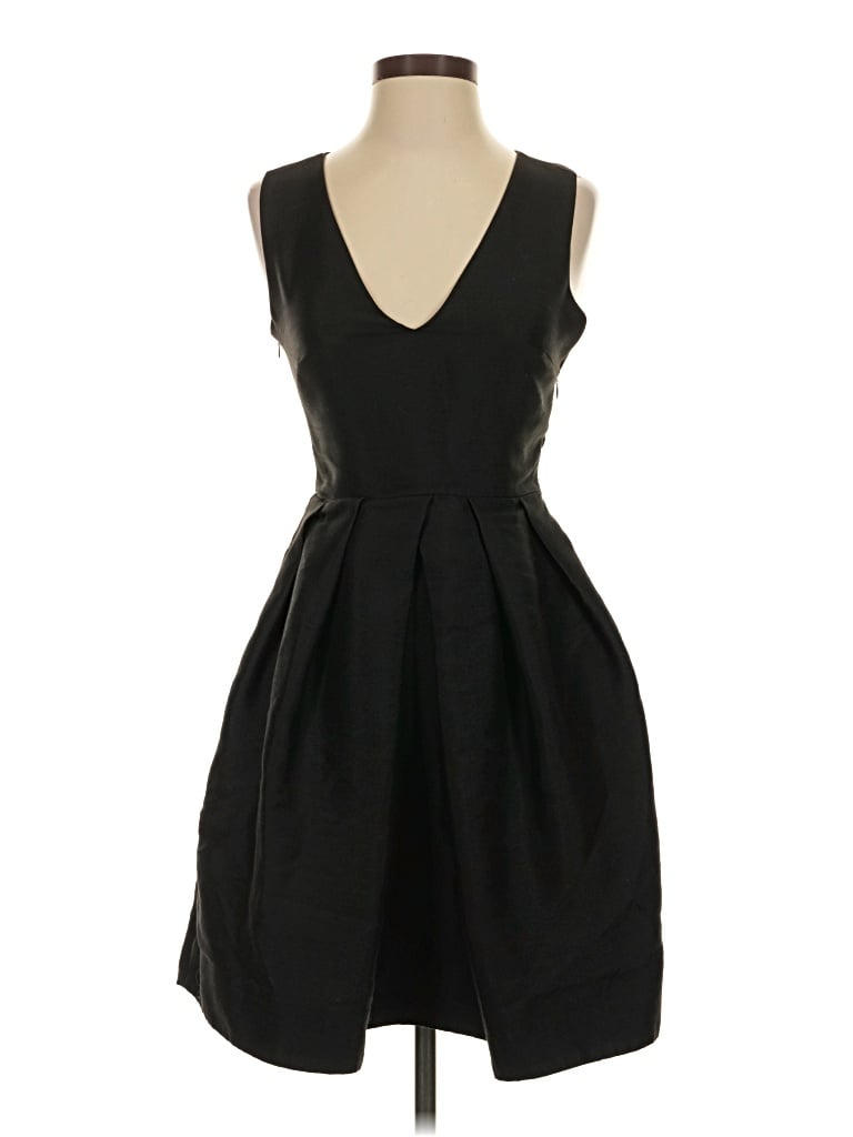 Pre-owned Erin Erin Fetherston Cocktail Dress In Black
