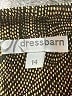 DressBarn 100% Polyester Paisley Brown Short Sleeve Blouse Size 14 - photo 7