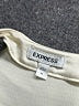 Express 100% Polyester Ivory Long Sleeve Blouse Size XL - photo 7