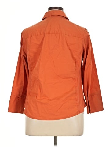 Zac & Rachel 3/4 Sleeve Button-Down Shirt (view 2)