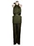 Lulus Solid Green Jumpsuit Size L - photo 1