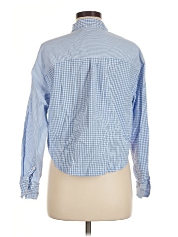 American Eagle Outfitters Long Sleeve Button-Down Shirt (view 2)