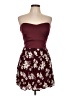Empyre 100% Polyester Burgundy Cocktail Dress Size L - photo 1