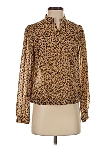 Who What Wear Long Sleeve Blouse (view 1)
