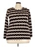 Lularoe Brown Long Sleeve Blouse Size 3X - photo 1