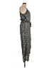 Tiare Hawaii 100% Rayon Paisley Black Jumpsuit One size - photo 4