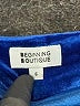 Beginning Boutique Solid Blue Formal Skirt Size 6 - photo 4