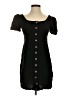 Express 100% Rayon Black Casual Dress Size S - photo 1