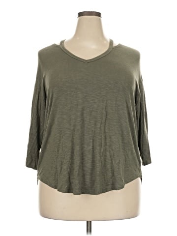 Matty M 3/4 Sleeve Top (view 1)