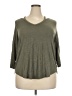 Matty M Green 3/4 Sleeve Top Size XXL - photo 1