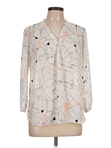 Saint Tropez West 3/4 Sleeve Blouse (view 1)