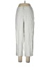 Gap 100% Linen Solid Gray Linen Pants Size 10 - photo 1