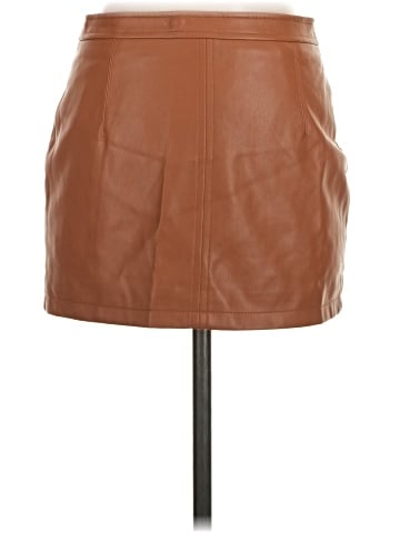 Free People Faux Leather Skirt (view 2)