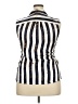 Assorted Brands Stripes Ivory Sleeveless Button-Down Shirt Size XXL - photo 2