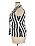 Assorted Brands Stripes Ivory Sleeveless Button-Down Shirt Size XXL - photo 5