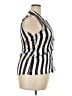 Assorted Brands Stripes Ivory Sleeveless Button-Down Shirt Size XXL - photo 4