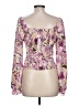 Amaryllis 100% Polyester Pink Long Sleeve Blouse Size L - photo 2