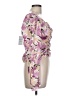 Amaryllis 100% Polyester Pink Long Sleeve Blouse Size L - photo 4