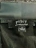 Privy Black Faux Leather Skirt Size S - photo 4