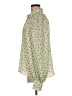Glam 100% Polyester Polka Dots Green Long Sleeve Blouse Size M - photo 5