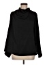 Glam 100% Polyester Black Long Sleeve Blouse Size M - photo 1