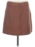 A New Day Houndstooth Brown Casual Skirt Size S - photo 2