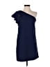 Greylin 100% Polyester Solid Blue Cocktail Dress Size XS - photo 1
