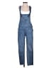 Free People Blue Overalls Size 26 waist - photo 1