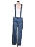 Free People Blue Overalls Size 26 waist - photo 2