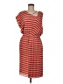 Leifsdottir 100% Polyester Stripes Red Casual Dress Size 6 - photo 1