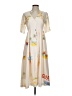 Unbranded Print Ivory Casual Dress Size XS - photo 1