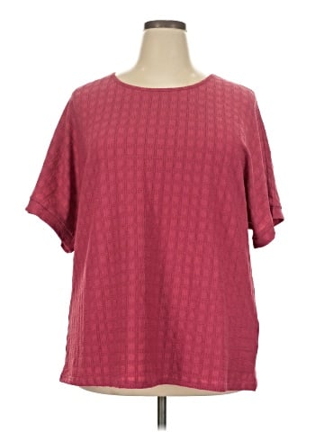 BLOOMCHIC Short Sleeve Blouse (view 1)