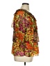 Notations Gold Orange 3/4 Sleeve Blouse Size XL - photo 4