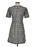 Zara Houndstooth Gray Casual Dress Size XS - photo 2