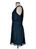BCBGeneration 100% Polyester Polka Dots Blue Casual Dress Size 4 - photo 5