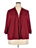 Unbranded Burgundy 3/4 Sleeve Blouse Size 5XL - photo 1