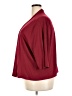 Unbranded Burgundy 3/4 Sleeve Blouse Size 5XL - photo 5