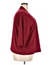 Unbranded Burgundy 3/4 Sleeve Blouse Size 5XL - photo 4