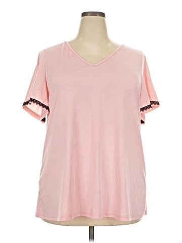 BLOOMCHIC Short Sleeve Top (view 1)