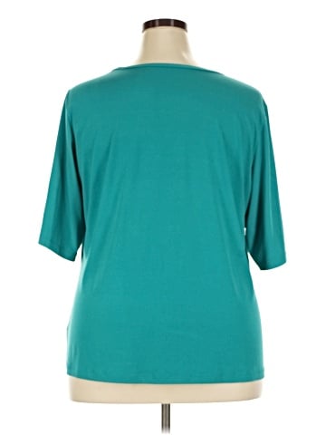 Susan Graver 3/4 Sleeve T-Shirt (view 2)