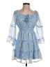 Blush 100% Polyester Blue Cocktail Dress Size S - photo 1