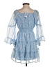Blush 100% Polyester Blue Cocktail Dress Size S - photo 2