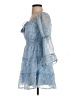 Blush 100% Polyester Blue Cocktail Dress Size S - photo 5