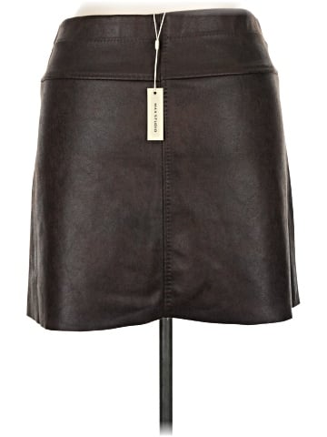Max Studio Faux Leather Skirt (view 2)