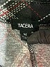 Tacera Argyle Black Casual Dress Size M - photo 7